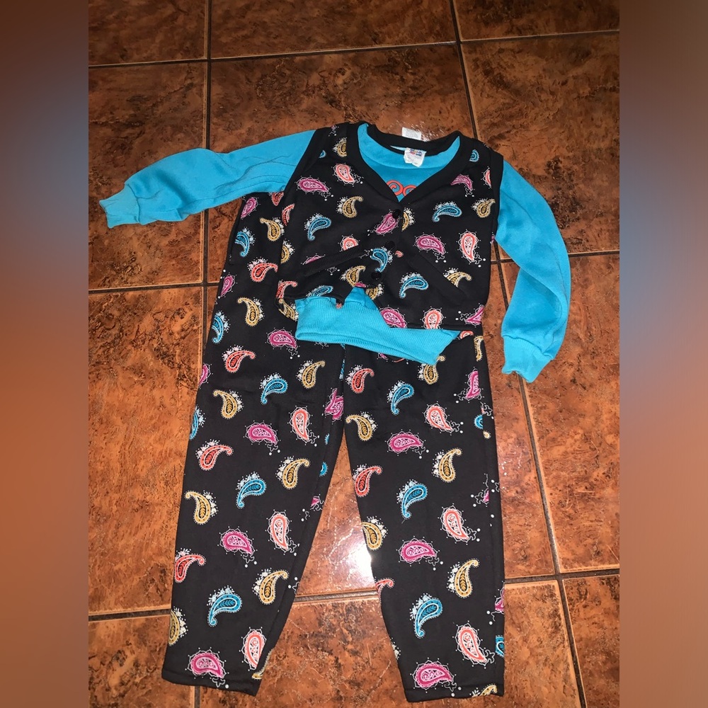 Vintage Girls Matching Set